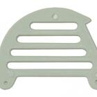 Passarinheira Plástica Para Telha Romana Cinza Embalagem Com