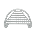 Passarinheira Proteção Grade Ventilada Meia Onda Telha Fibroc