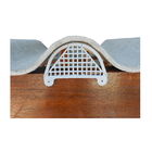 Passarinheira Proteção Grade Ventilada Meia Onda Telha Fibroc