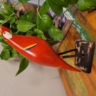 Pássaro Arara Vermelha 30cm - Bento de Sumé