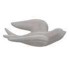 Pássaro Cinza Em Cerâmica  8625 Mart