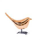 Pássaro Decorativo Em Cerâmica Rosê 12x12x5 Cm - D'rossi