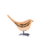 Pássaro Decorativo Em Cerâmica Rose 9x9x5cm F01 - D'rossi