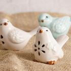 Pássaro Decorativo Lyor De Cerâmica Branco 4178