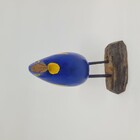 Pássaro Papagaio Azul 19cm - Bento de Sumé