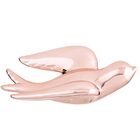 Pássaro Rose Gold Em Cerâmica 8635 Mart