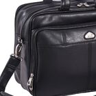 Pasta Bolsa Executiva Preta Impermeável Em Pvc para Notebook