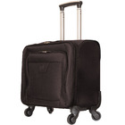 Pasta Executiva Em Pu Com Rodas Giro 360° Para Notebook 15.6"