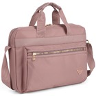 Pasta Executiva Feminina Em Poliéster Impermeável Para Notebo