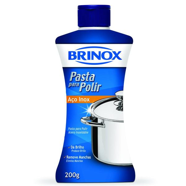 Pasta Para Polir Aço Inox 200 G