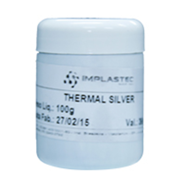 Pasta Termica Implastec Thermal Silver Pote 100g