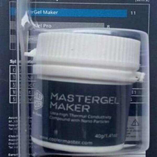 Pasta Térmica Master Gel Maker 40g - Mgz-ndbg-n40g-r1