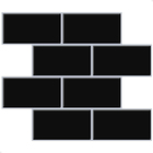 Pastilha Adesiva 3d Alto Relevo Decorativa Lorben Lavável Res