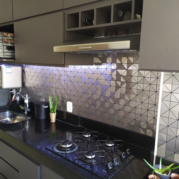 Pastilha Adesiva Metalica M77 Prata Escovado 30x30cm Cozinha Leroy Merlin Papel de parede para cozinha auto adesivo pastilhas decorativas. pastilha adesiva metalica m77 prata escovado 30x30cm cozinha
