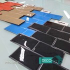 Pastilha Adesiva Resinada Decorativa Metro Subway Grafite