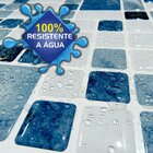 Pastilha Adesiva Resinada Kipastilha Código G405 Azul Unidade