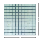 Pastilha Adesiva Vidro Decoração Banheiro Cozinha Espelho Qu