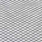 Pastilha Autoadesiva AL400 Prata 30,5x30,5cm Glass Mosaic