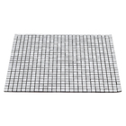 Pastilha Autoadesiva AL400 Prata 30,5x30,5cm Glass Mosaic