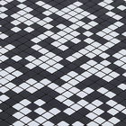 Pastilha Autoadesiva AL900 Preta 30,5x30,5cm Glass Mosaic