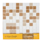 Pastilha Autoadesiva Orleans 30x30cm Vidro Real