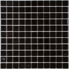 Pastilha Autoadesiva Preto 30x30 Vidro Real