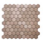 Pastilha Autocolante De Metal De 30cm X 30cm Rende  Glass Mos