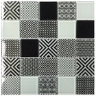 Pastilha Branca e Preta Tradição 31x31cm Van Gogh