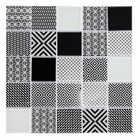 Pastilha Branca e Preta Tradição 31x31cm Van Gogh