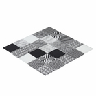 Pastilha Branca e Preta Tradição 31x31cm Van Gogh