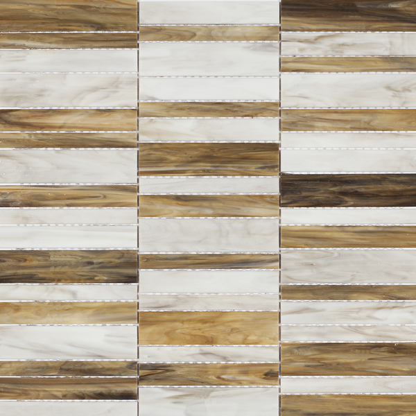 Pastilha Caravaggio CR1579 30,1x29,9cm Glass Mosaic