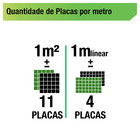 Pastilha Casual Azul 30X30cm Vidro Real