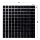 Pastilha Cristal K2502 30x30cm Glass Mosaic