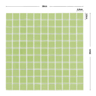 Pastilha Cristal K2508 30x30cm Glass Mosaic