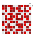 Pastilha Cristal MIX2516 30x30cm Glass Mosaic
