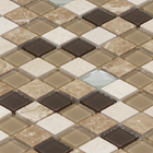 Pastilha D339 29x29cm Glass Mosaic