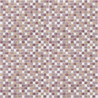 Pastilha de Pedra e Vidro 1,5x1,5cm GS306 Bege, Branca e Rosa Glass Mosaic