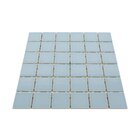 Pastilha De Porcelana Ritmo Azul Citrino Brilhante 5x5 01m²