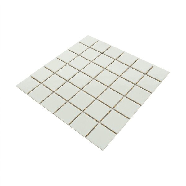 Pastilha De Porcelana Ritmo Platina Brilhante 5x5 01m²