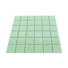 Pastilha De Porcelana Ritmo Verde Primavera Brilhante 5x5 01m²