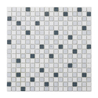 Pastilha de Vidro 1,5x1,5cm GS110 Branca Glass Mosaic