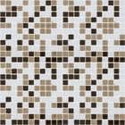 Pastilha de Vidro 30x30cm Realescla Paris Mesclado Bege Vidro Real