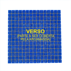 Pastilha De Vidro Azul Royal Kit 40 Placas 4m - Azul-escuro