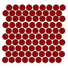 Pastilha De Vidro Ball Red 3x3 Placa 30x30cm - 1313060003