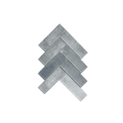 Pastilha de Vidro Chevron Urban Cinza 24,7x28cm Glassline