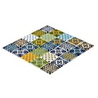 Pastilha de Vidro Brilhante Colorido 31,4x31,4cm Van Gogh