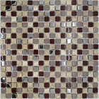 Pastilha De Vidro Decorada 30cmx30cm La Bella Griffe  Alumínio