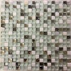 Pastilha De Vidro Decorada 30cmx30cm La Bella Griffe Opala