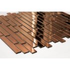 Pastilha De Vidro Espelhado De 29cm X 29cm Rende  Glass Mosai