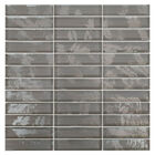 Pastilha De Vidro Evolution Silver 9,5x2,3 Placa 30x30cm - 13